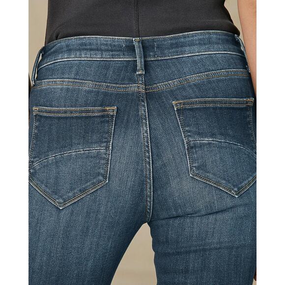 Sundance Driftwood Audrey Cassia Embroidered Floral Jeans | Dark Wash | SZ 28 - Picture 6 of 14